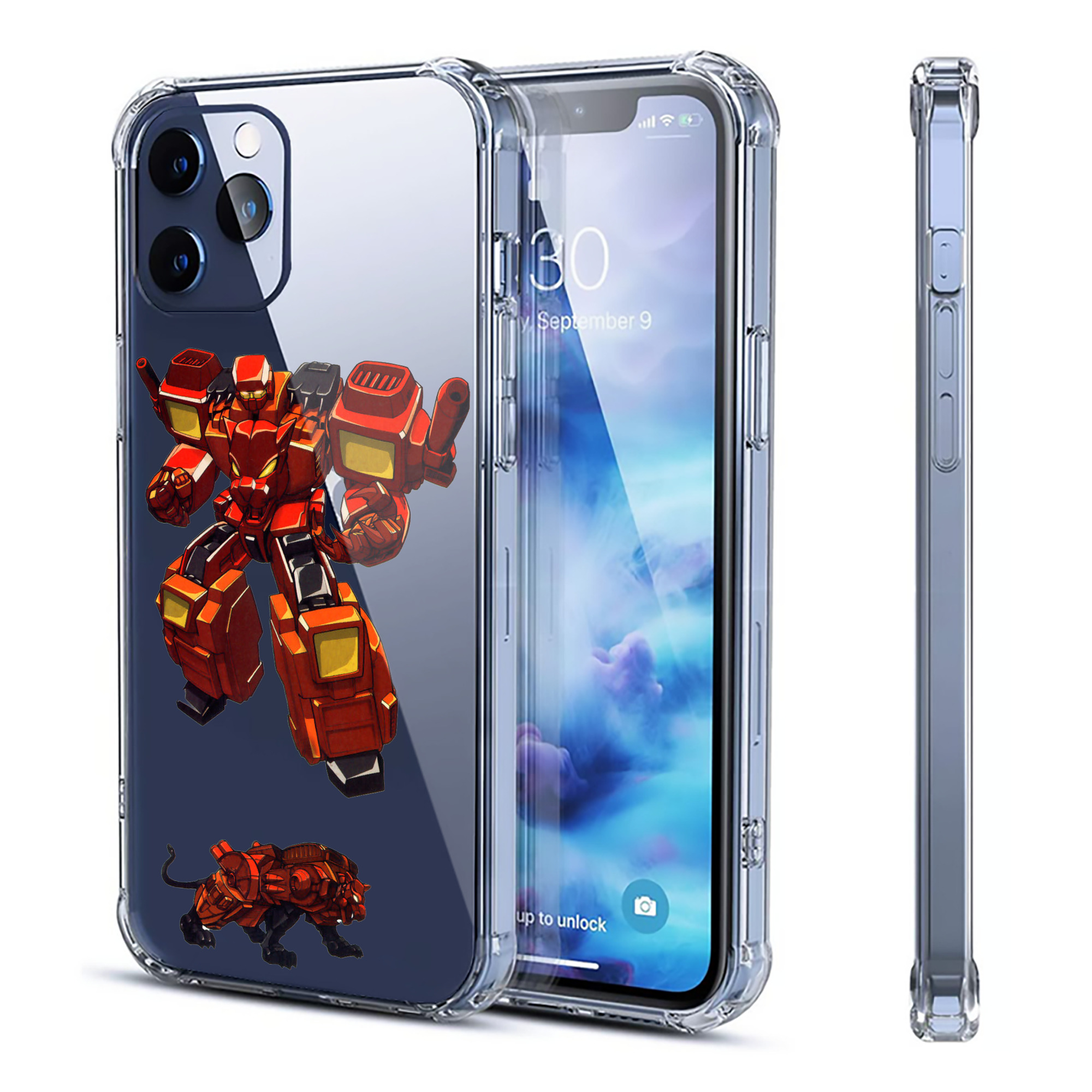 （画像用）  【iPhone 12シリーズ対応】透明スマホケース（クリアソフトケース）